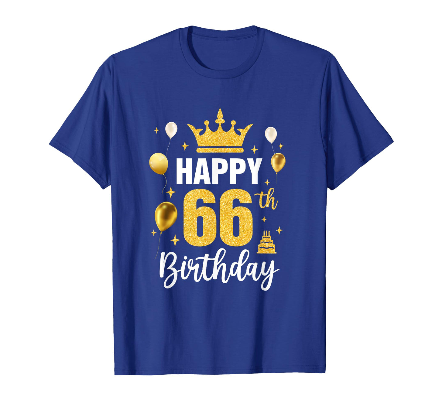 Happy 66Th Birthday Idea For 66 Years Old Man And Woman T-Shirt