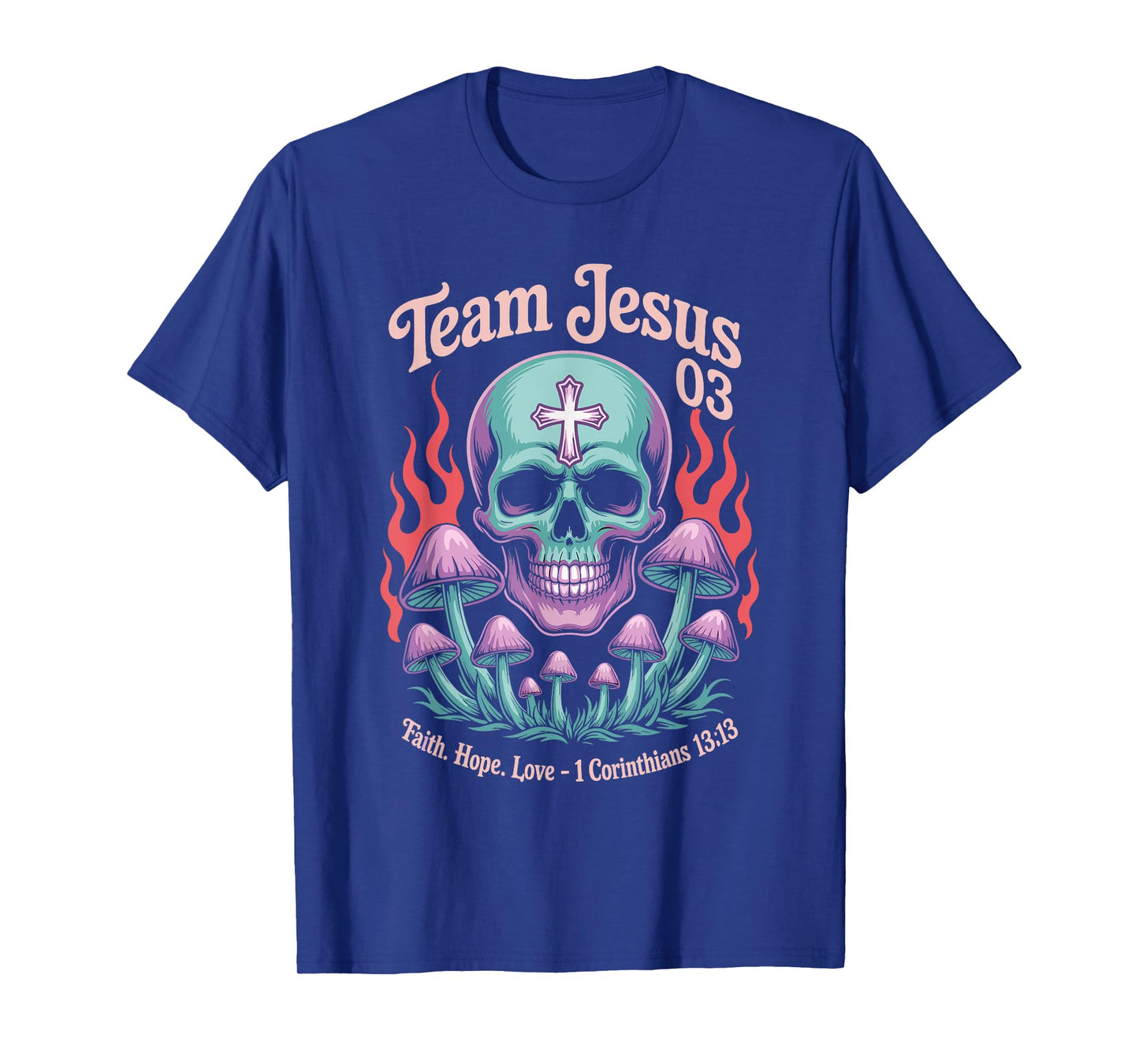 Christian - Team Jesus 03 Faith Hope Love T-Shirt