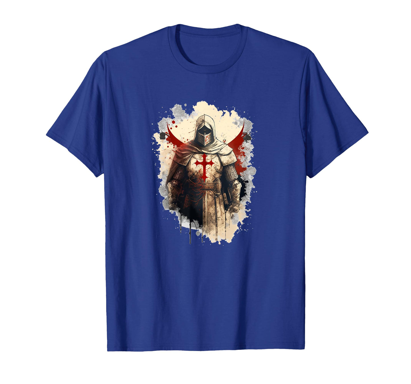 Medieval Templar Knights Christians T-Shirt