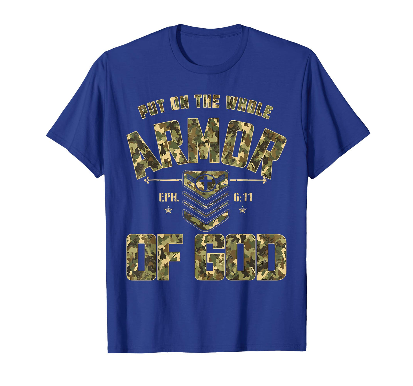 Put On The Full Armor of God - Christian Religious Bible T-Shirt