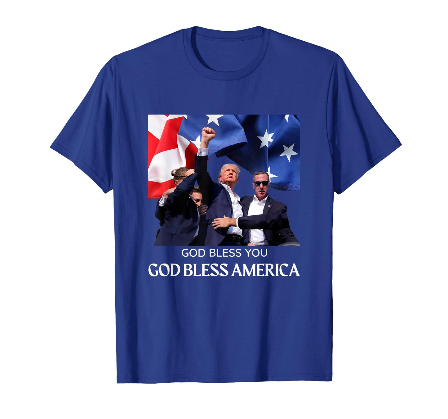 Donald Trump 2024 God Bless You - God Bless America T-Shirt