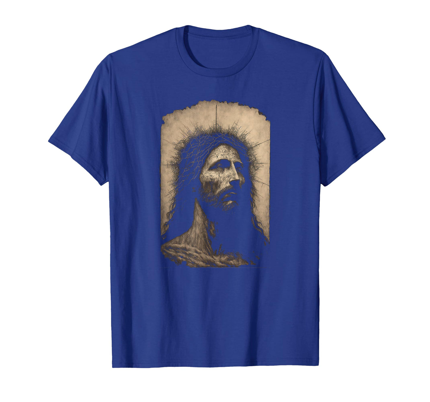 Biblical Christ Catholic Jesus Shroud of Turin Aesthetic T-Shirt