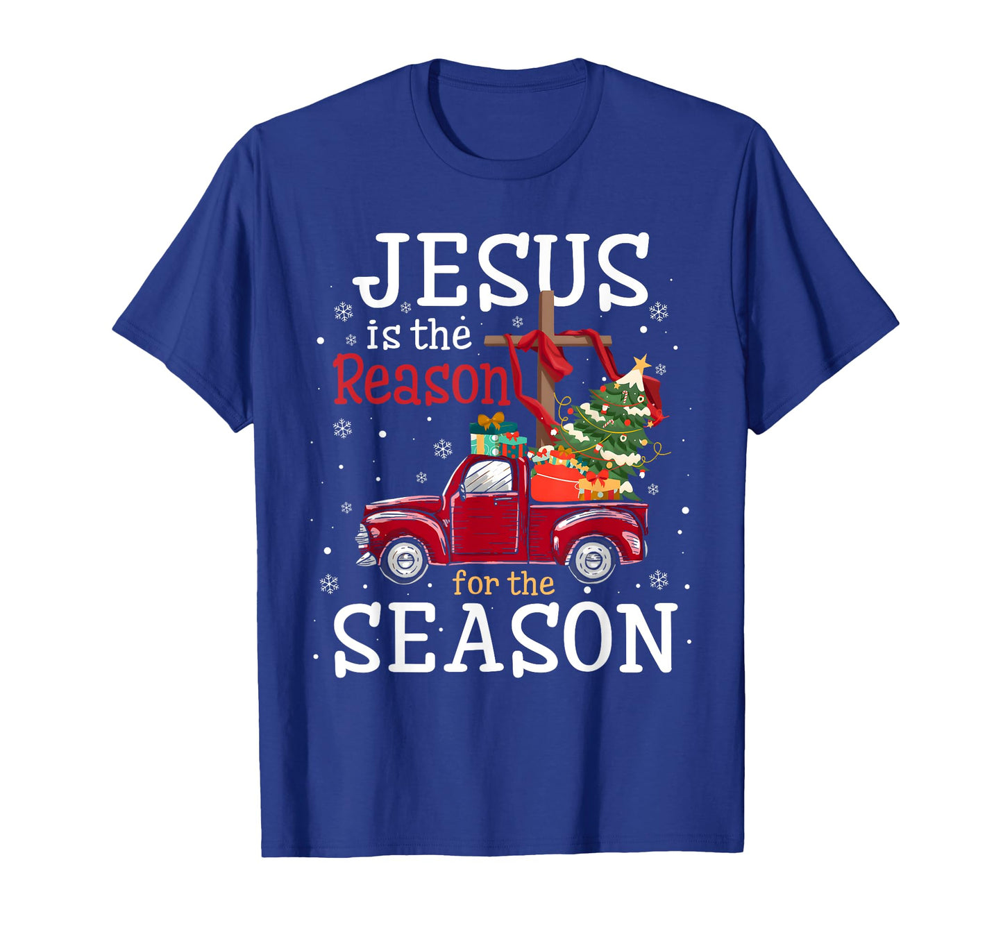 Jesus is The Reason for The Season Christian Faith Christmas T-Shirt