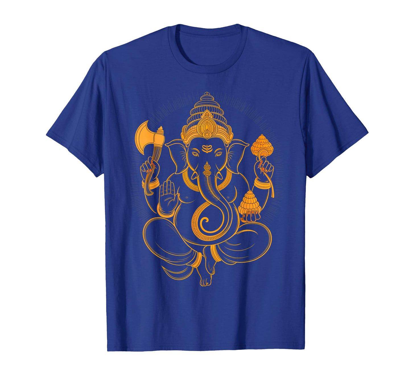 Hindu Ganesha Puja Elephant God India Meditation Yoga Murti T-Shirt