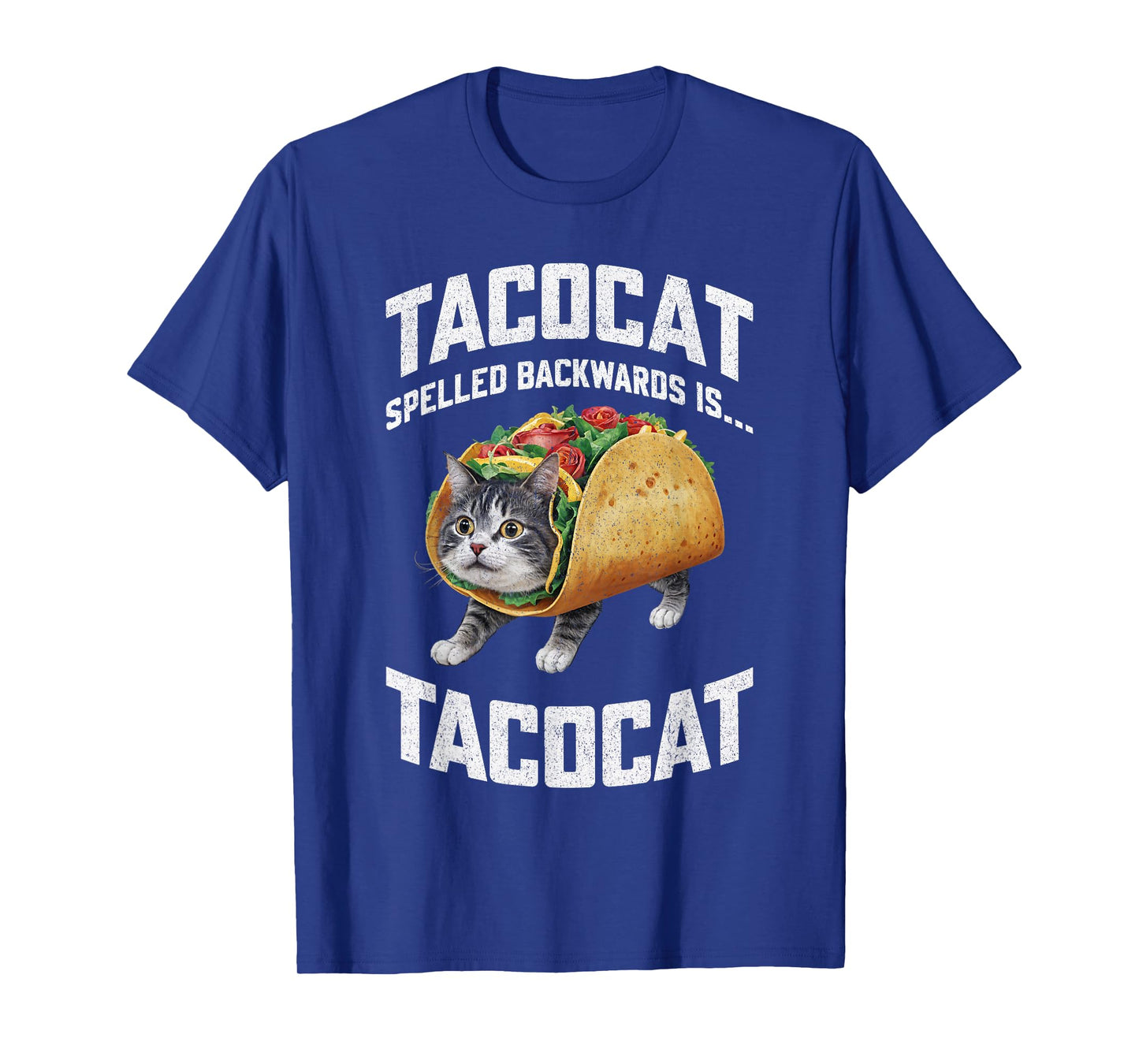 Tacocat Spelled Backward Is Tacocat Shirt Taco Cat Lover Men Women Girls Kids T-Shirt