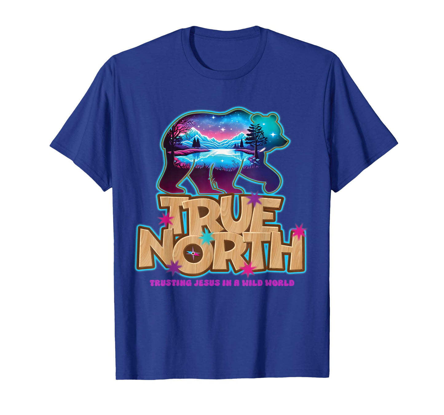 True North VBS 2025 Christian Trusting Jesus Wilderness T-Shirt