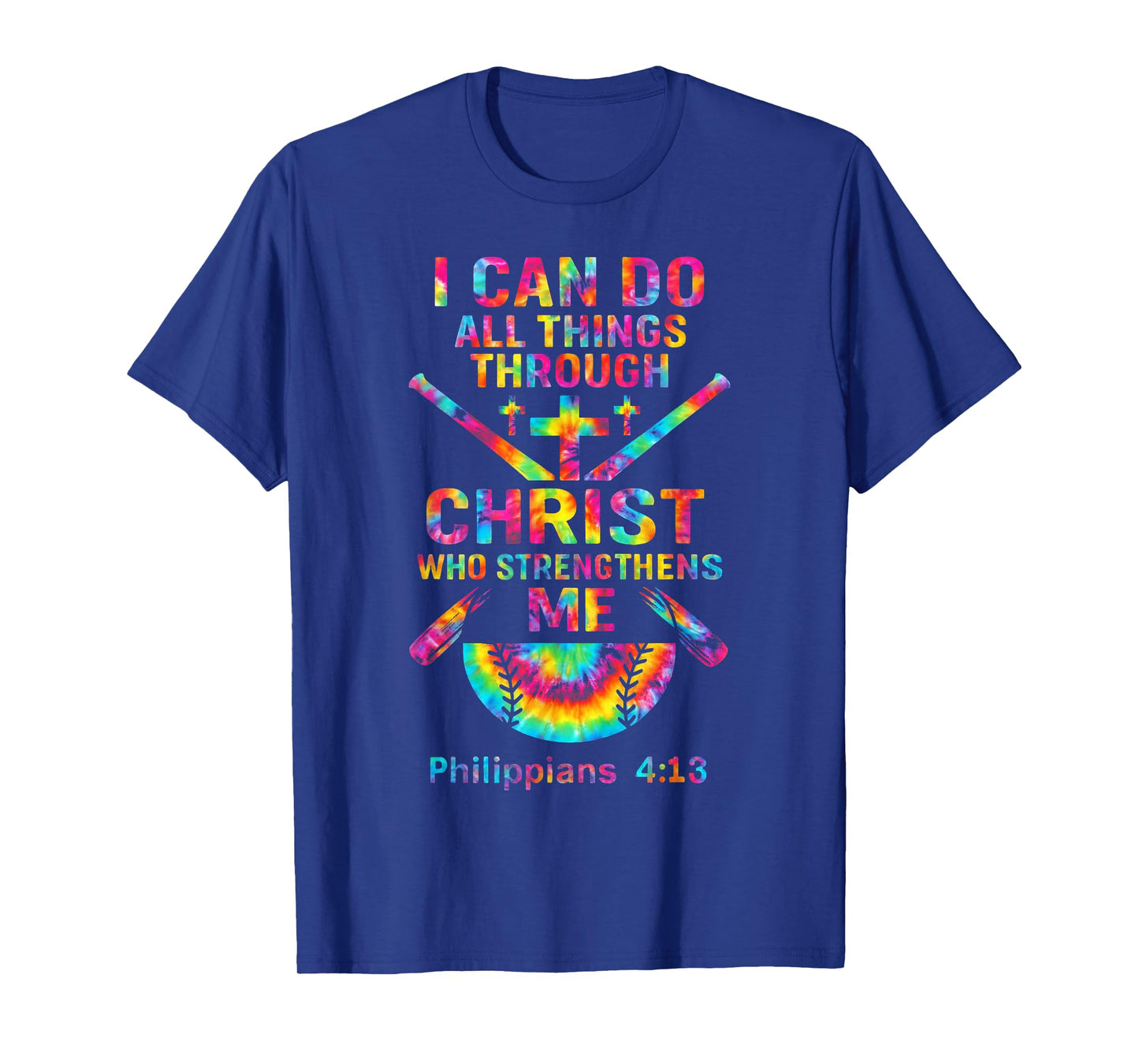 Christian Softball Athlete Christ Centered T-Shirt