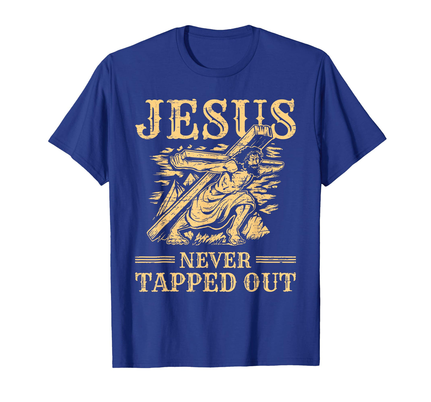 Easter Jesus never Tapped out Resurrection Sunday Rabbit T-Shirt