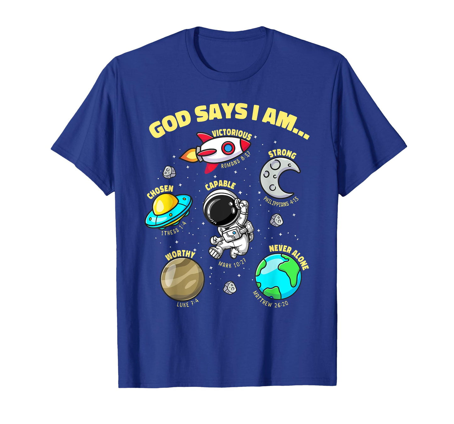 Gott sagt, ich bin - Christian Boys T-Shirt