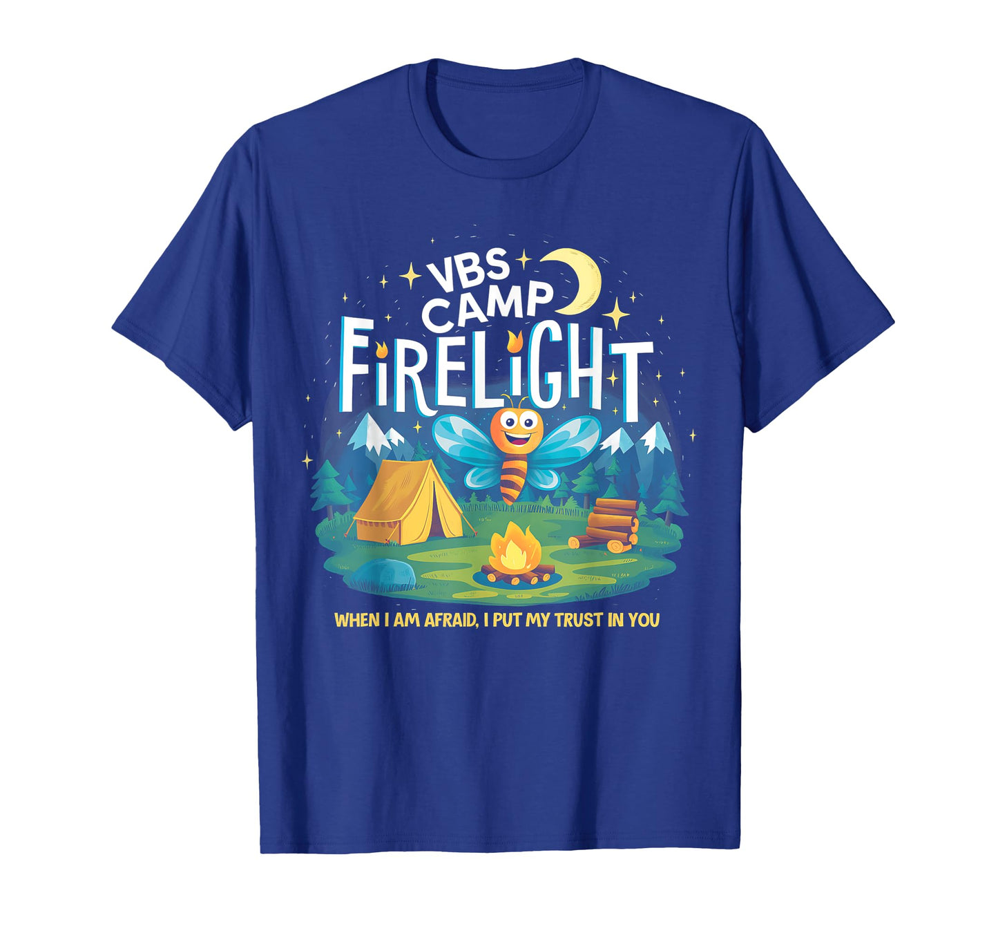 Camp Firelight VBS Camp Vacation Bible School Firework 2024 T-Shirt