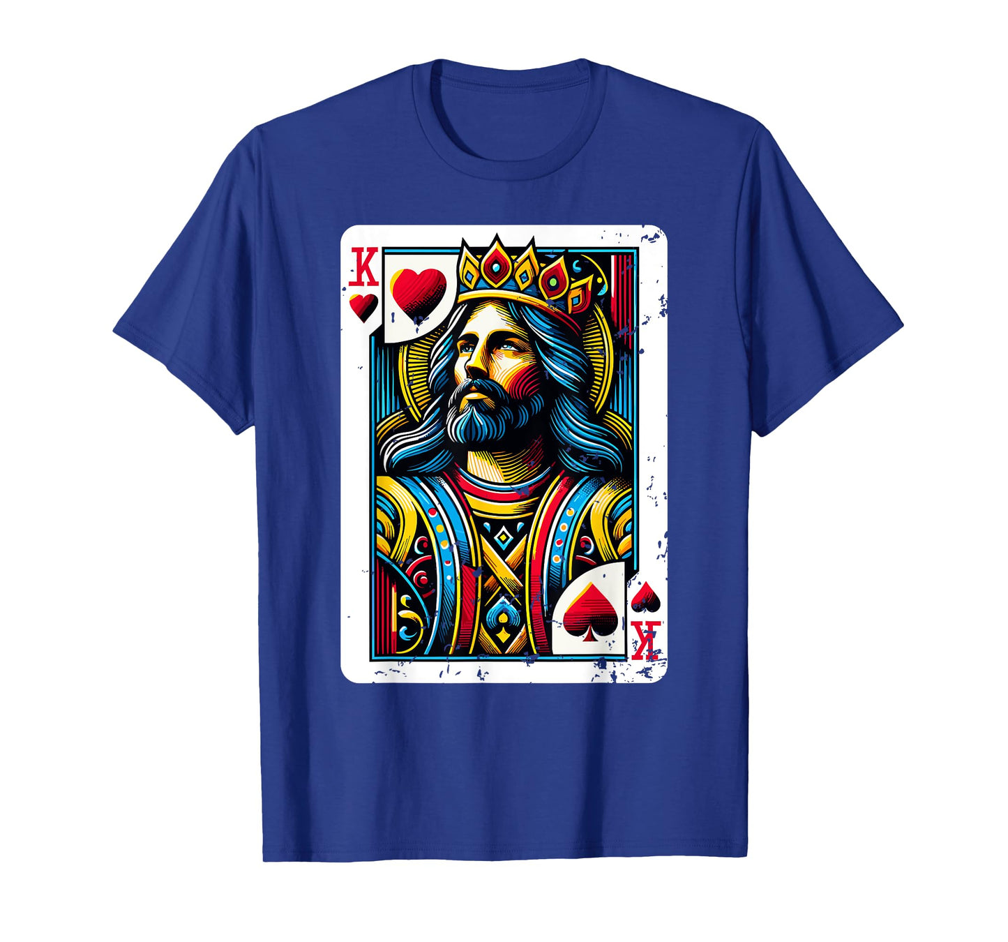 Jesus King Card Christian Bible T-Shirt