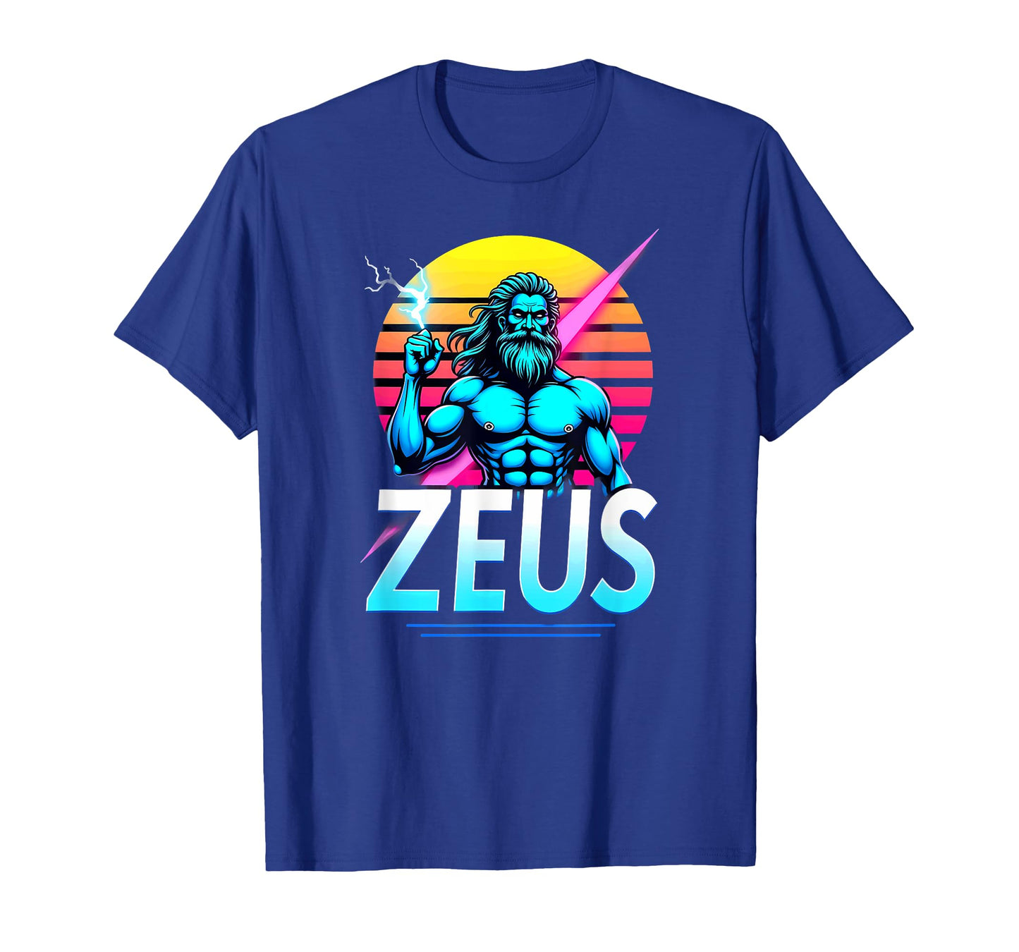 Retro Greek Mythology God Zeus T-Shirt