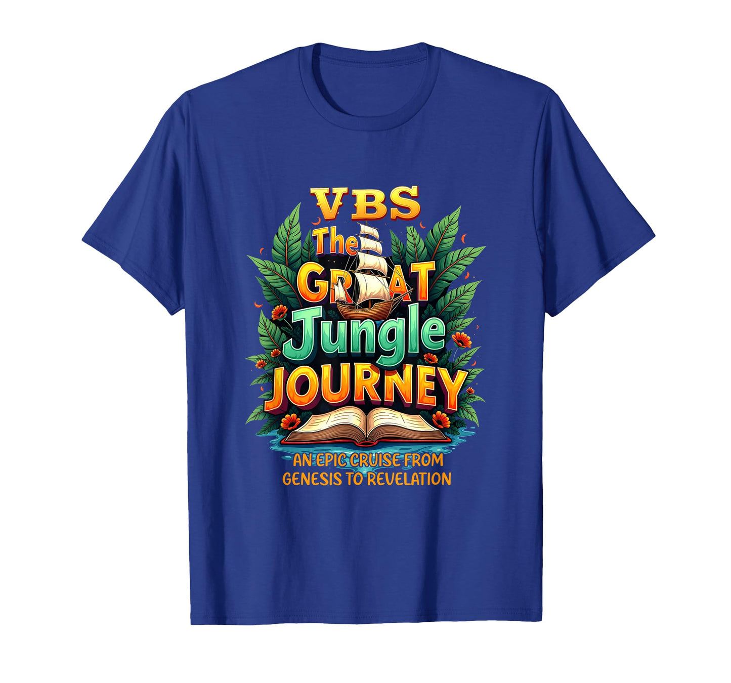 Jungle Journey VBS Campers Vacation Camp VBS 2025 Youth T-Shirt