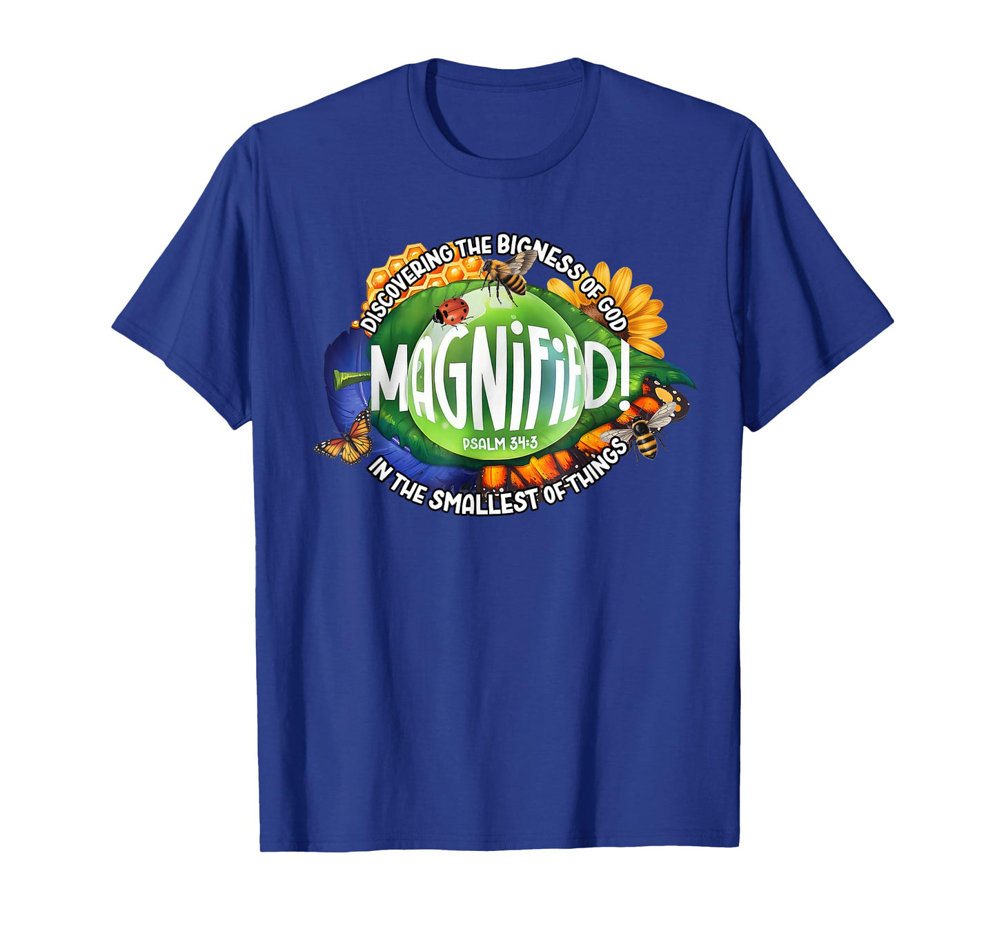 Magnified VBS 2025 Discovering the Bigness of God Christian T-Shirt
