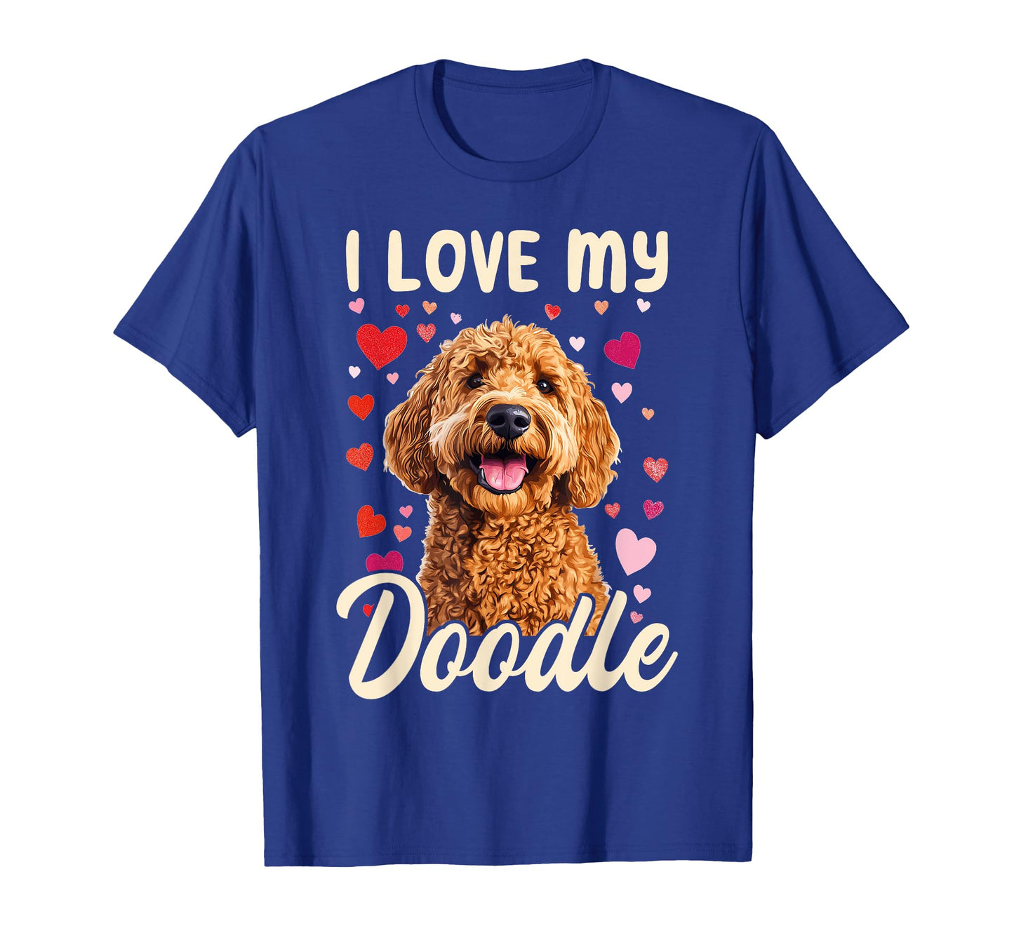 Goldendoodle Dog Breed I Love My Doodle T-Shirt