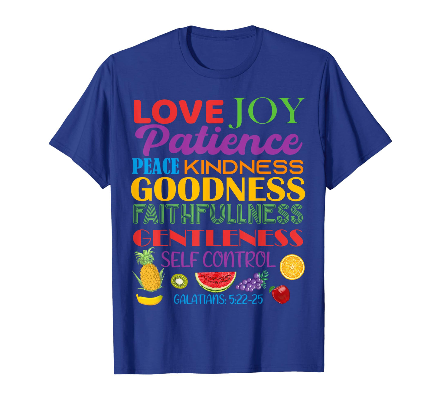 Awesome Galatians Fruit Of The Spirit Religious Verses T-Shirt