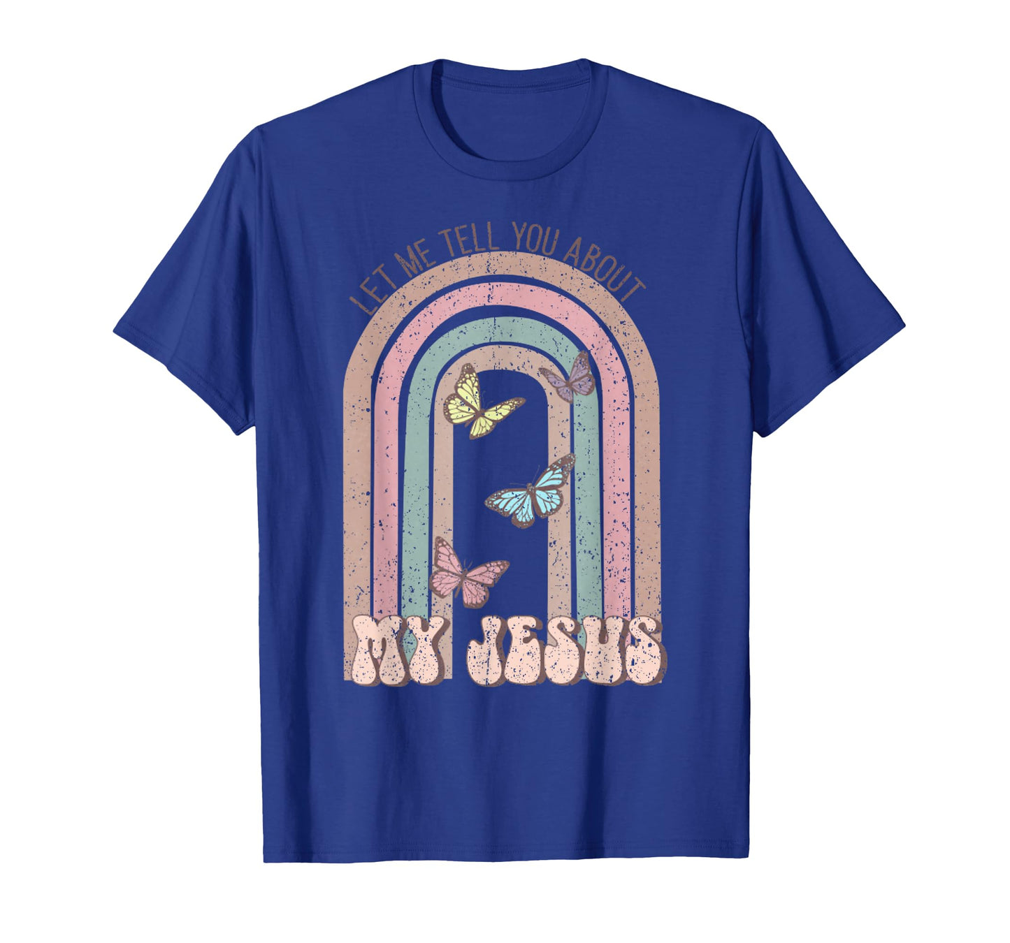 Vintage Let Me Tell You About My Jesus Christian T-Shirt