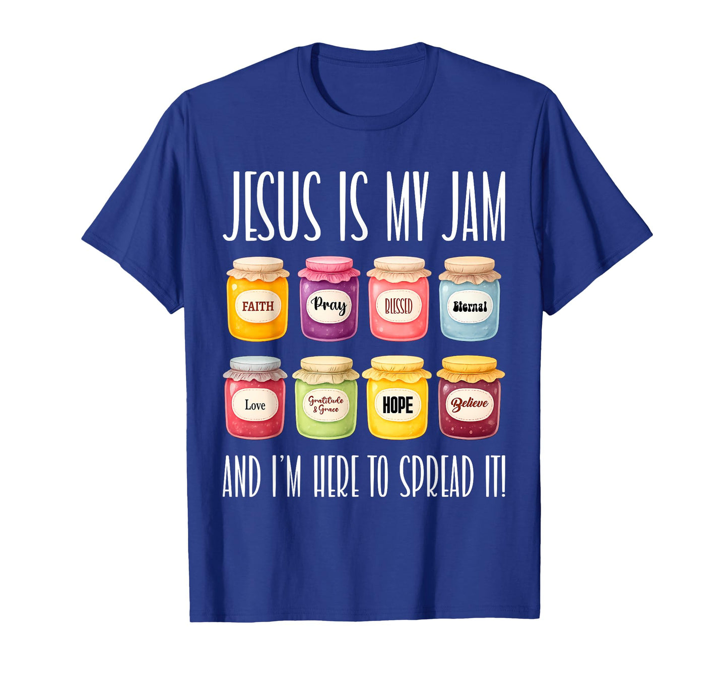 Jesus is My Jam Christian Bible Verse God Christian Faith T-Shirt