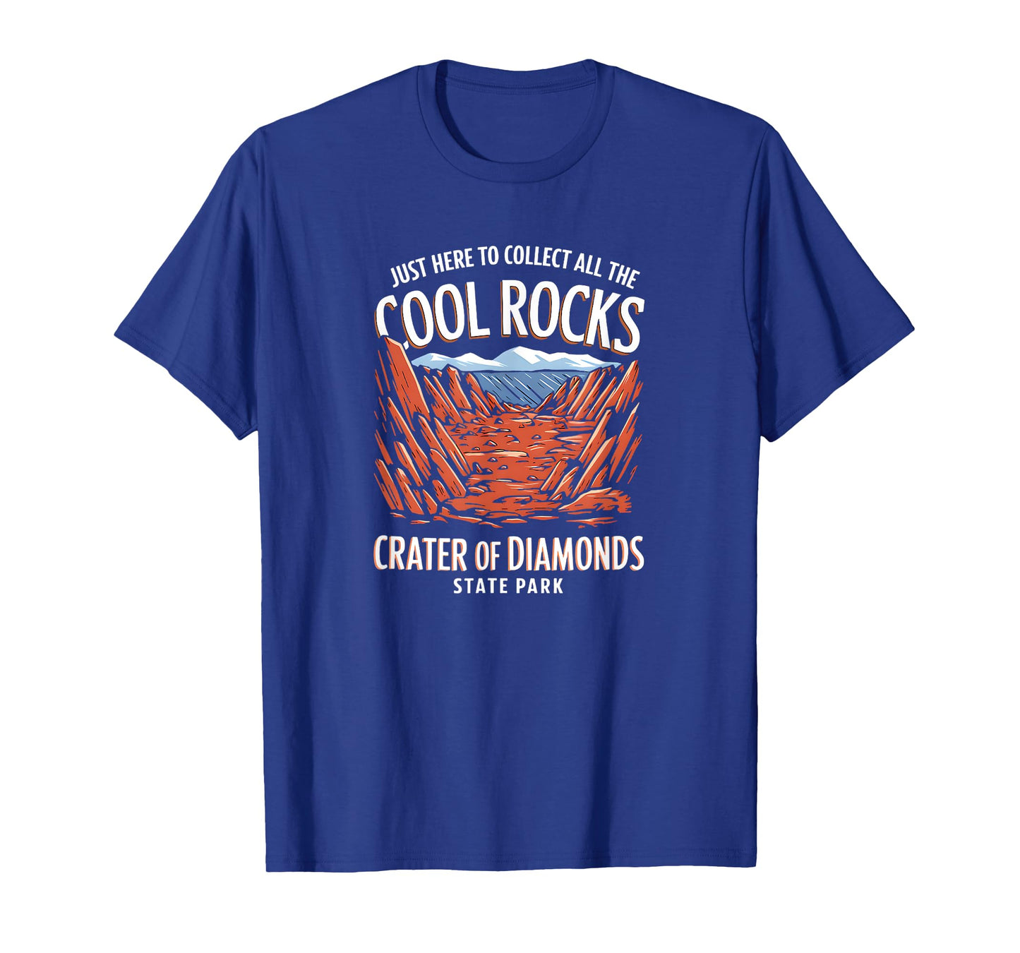 Funny Rock Collector Crater Of Diamonds State Park T-Shirt