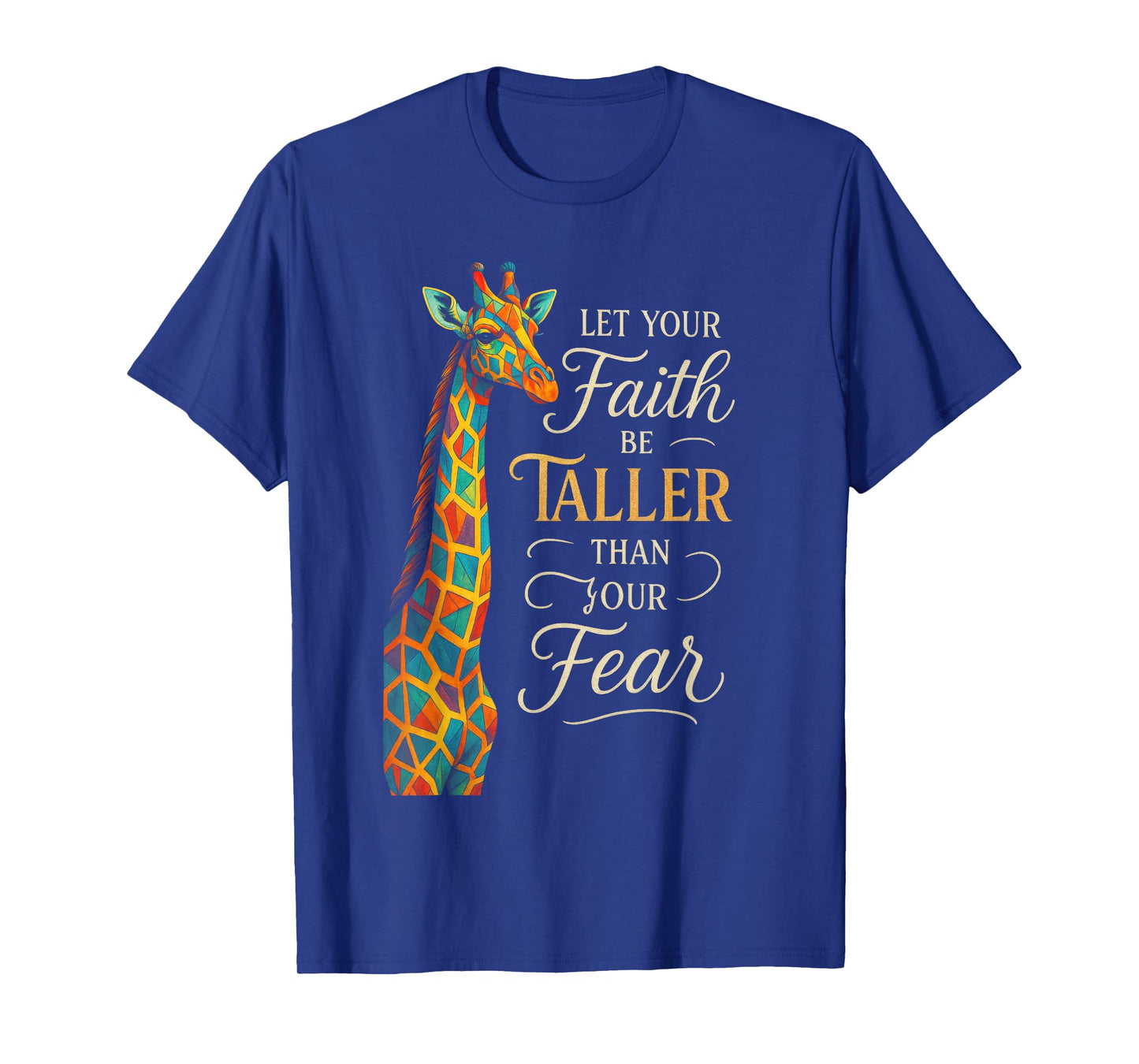 Let Your Faith Be Taller - Faith Zoo Charm T-Shirt