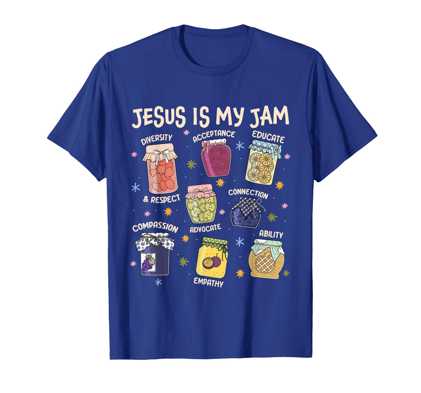 Jesus Is My Jam Christian Jesus Bibble Verse T-Shirt