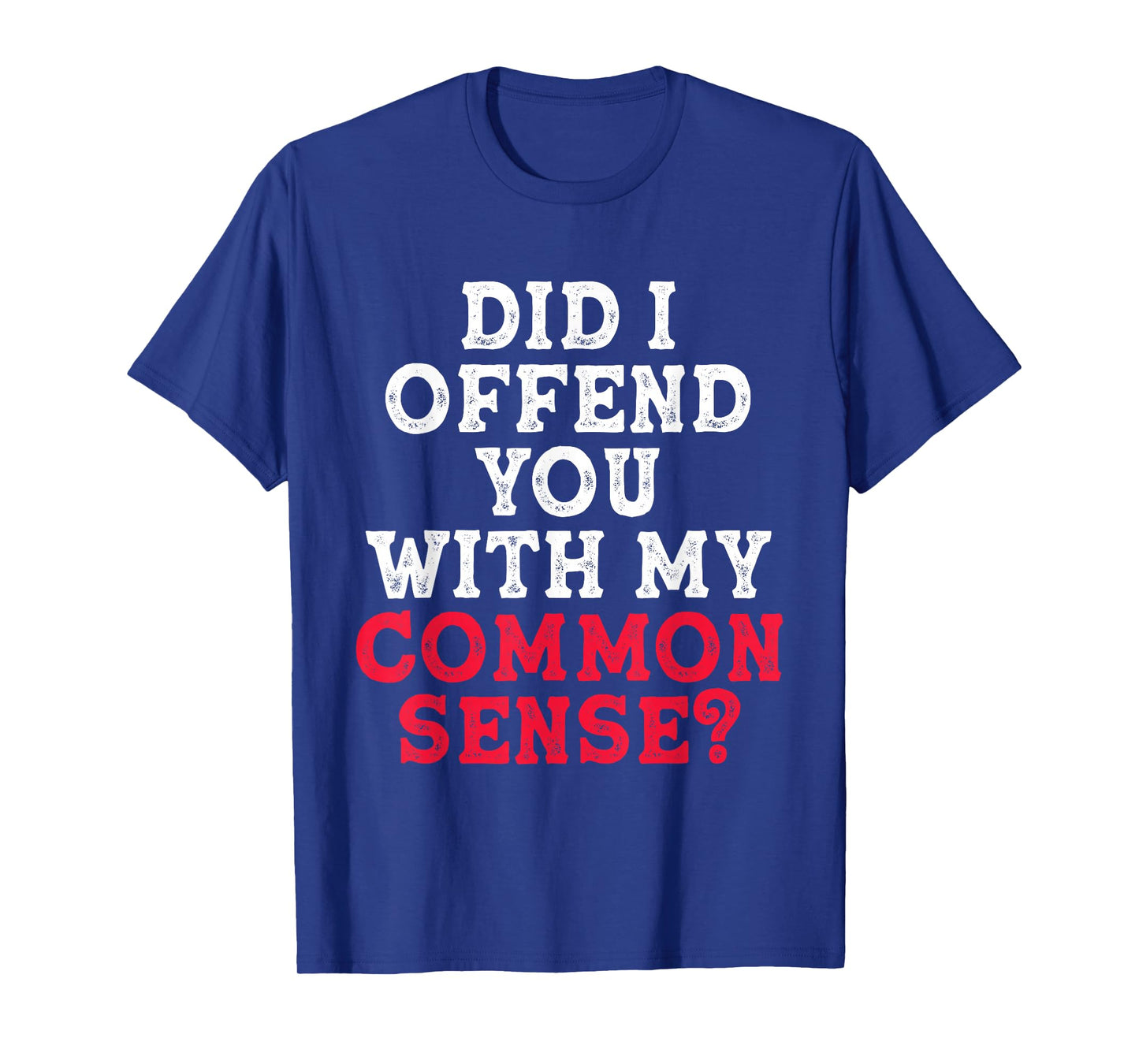 Did I Offend You With My Common Sense? funny sarcasm humor T-Shirt