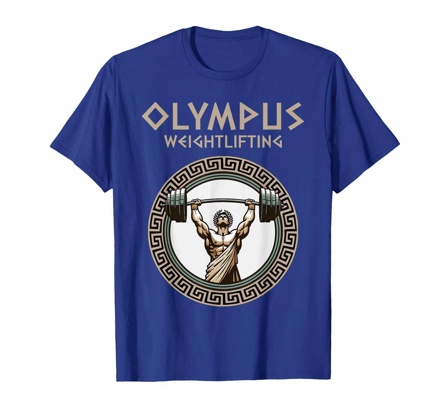 Gym Olympus Weight Lifting Strength of the Gods T-Shirt