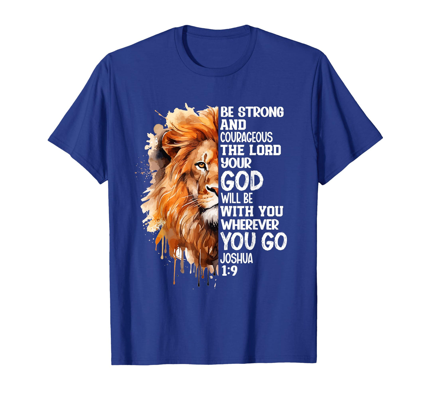 Christian Bible Verse Lion Of Judah Jesus God T-Shirt