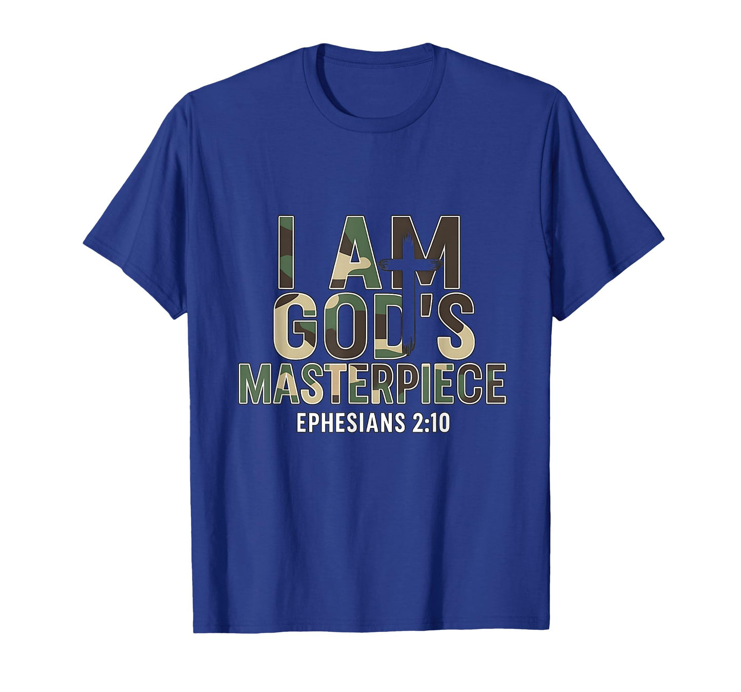I AM GOD`S Masterpiece Christian Ephesians 2:20 T-Shirt