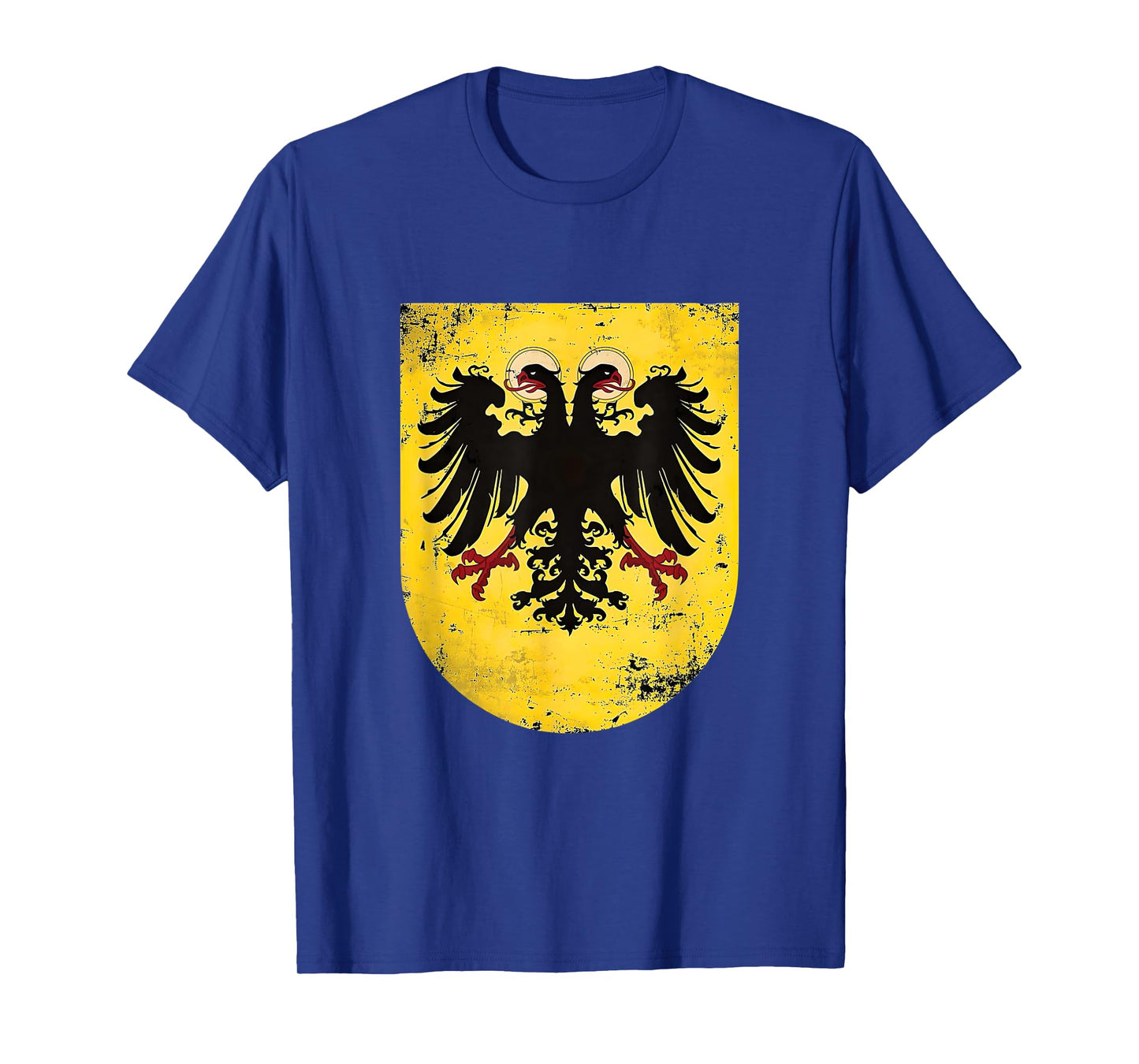 Holy Roman Catholic Empire Double Headed Eagle Crest T-Shirt