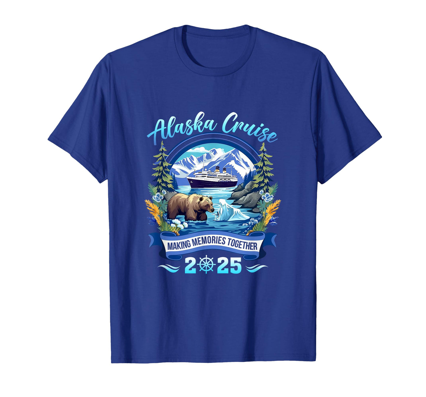 Matching Family Friends And Group Alaskan Alaska Cruise 2025 T-Shirt