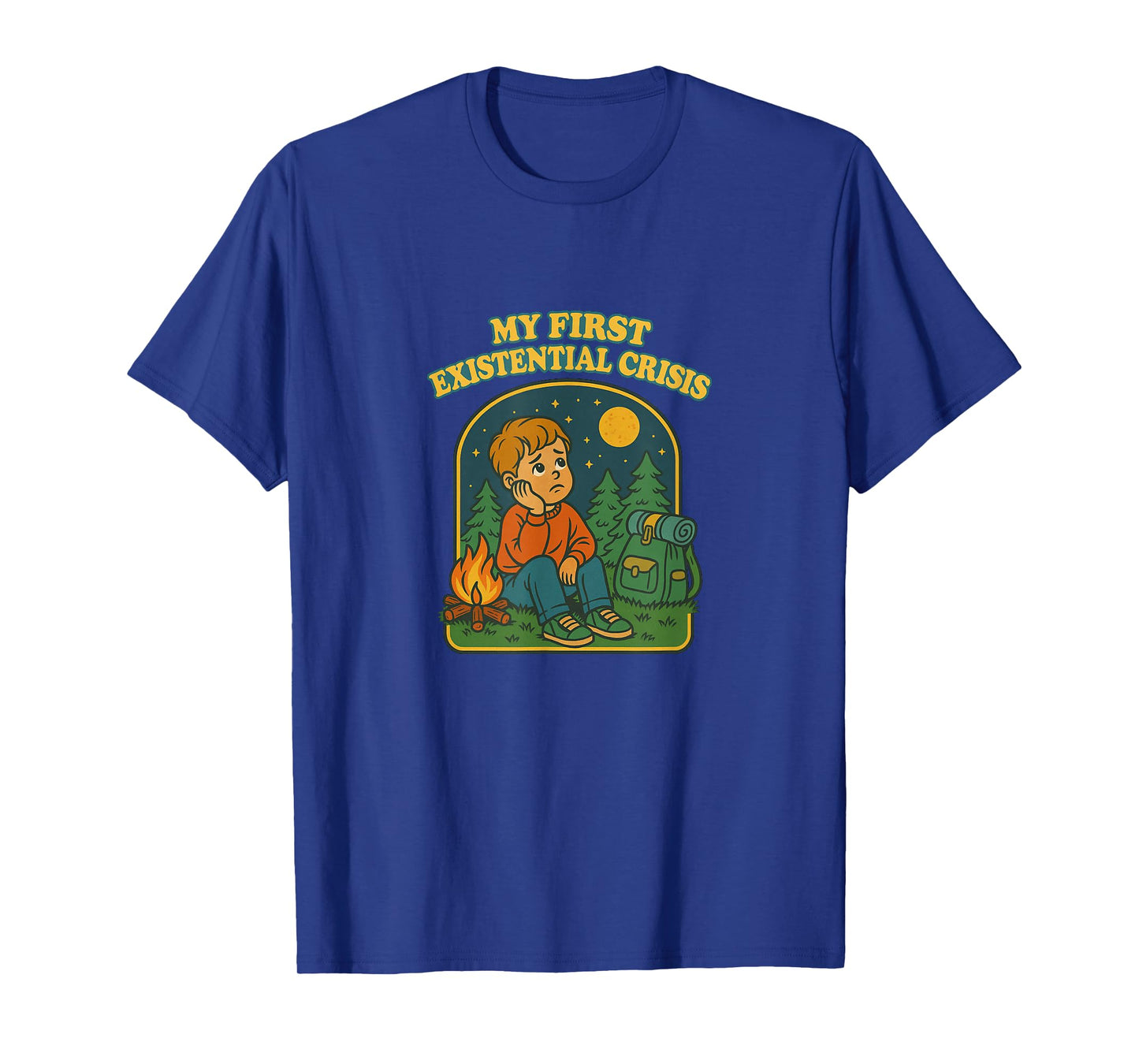 Existential Crisis Funny Blackcraft Dark Humor Goth Punk T-Shirt