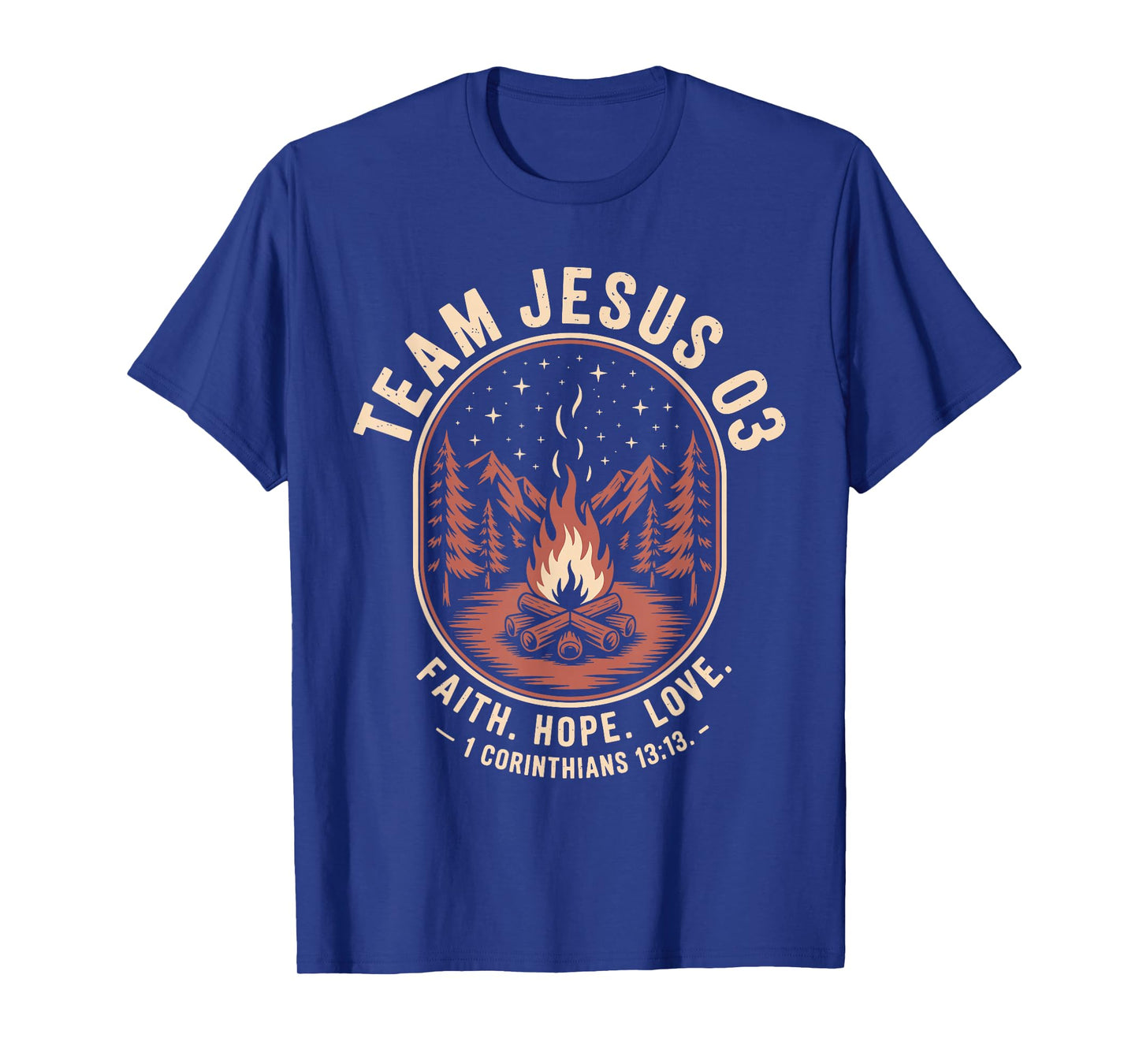 Christian - Team Jesus 03 Faith Hope Love T-Shirt