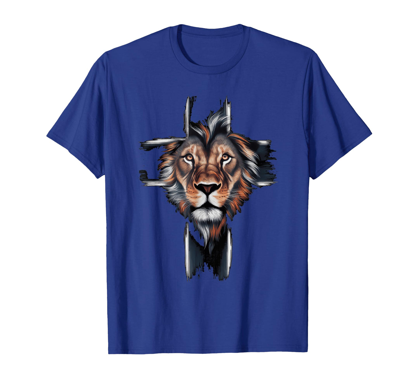 Lion of Judah Christian Cross T-Shirt
