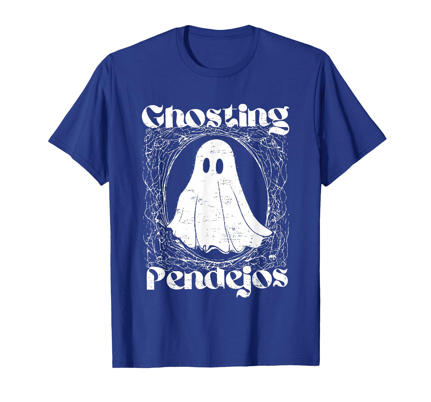 Vintage Retro Ghosting Pendejos Funny Ghost Halloween T-Shirt