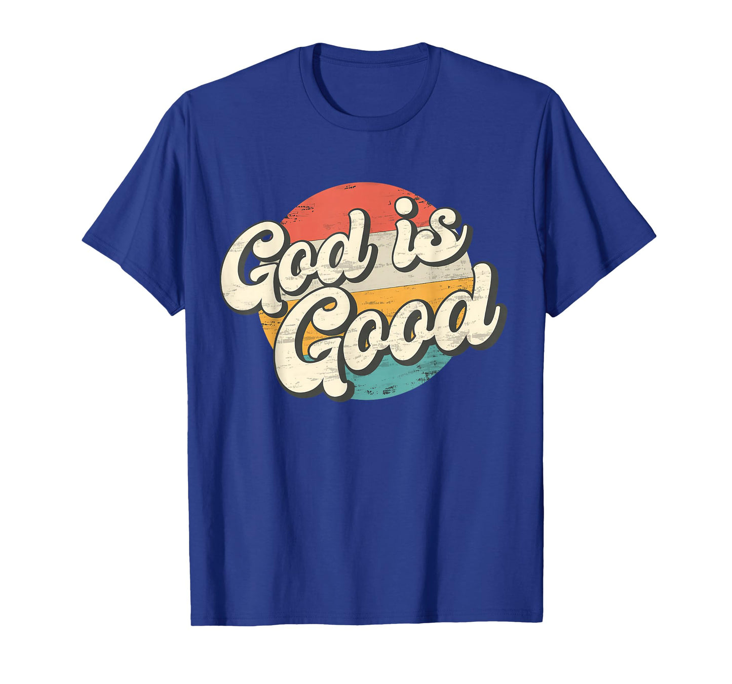 God Is Good Retro Vintage T-Shirt