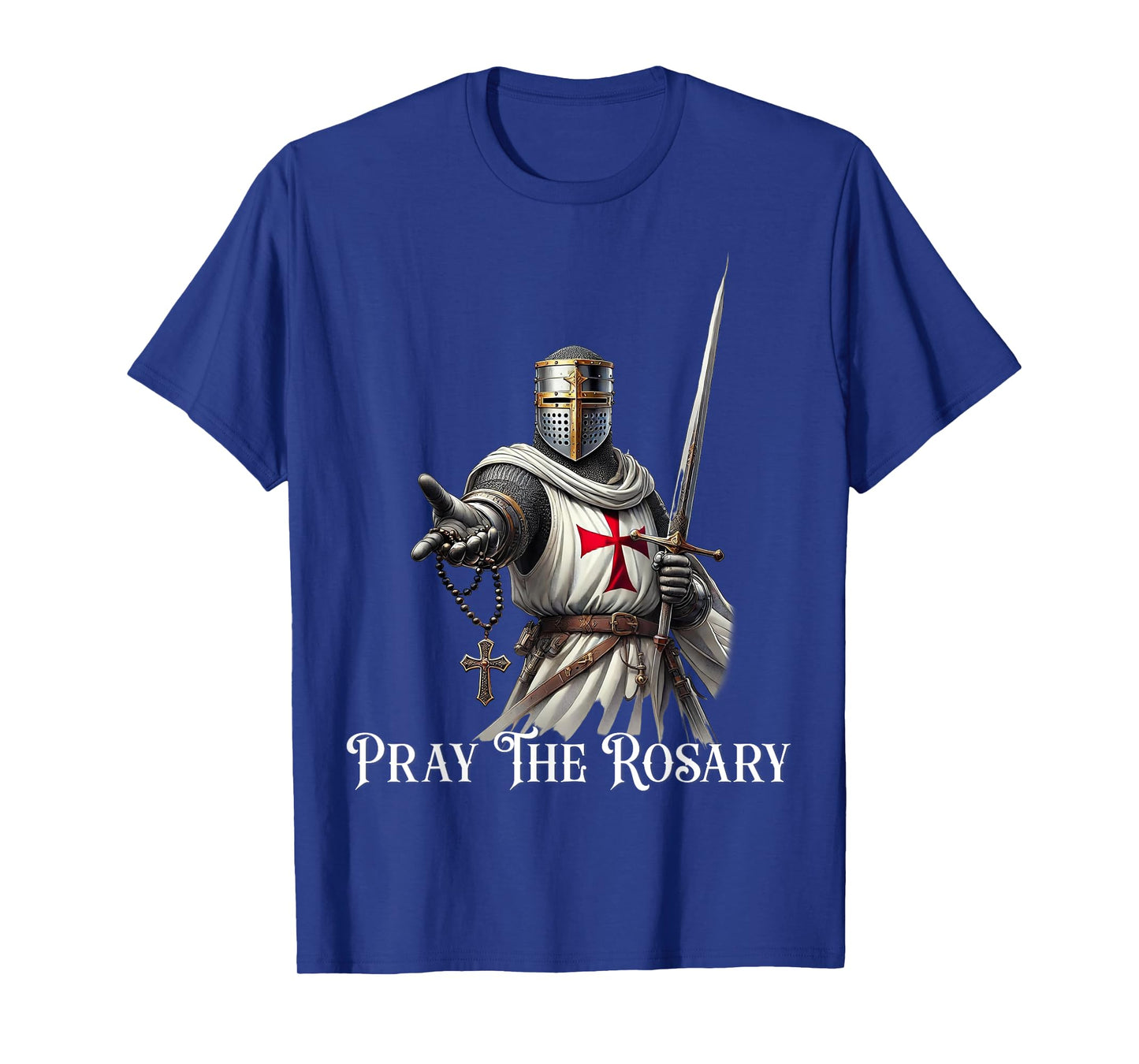 Catholic Knight Templar Latin Crusader Cross T-Shirt