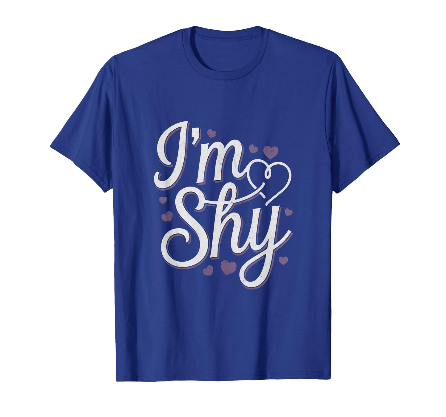 Are You Shy Funny Text Quotes Funny Shy People Hey I’m Shy T-Shirt