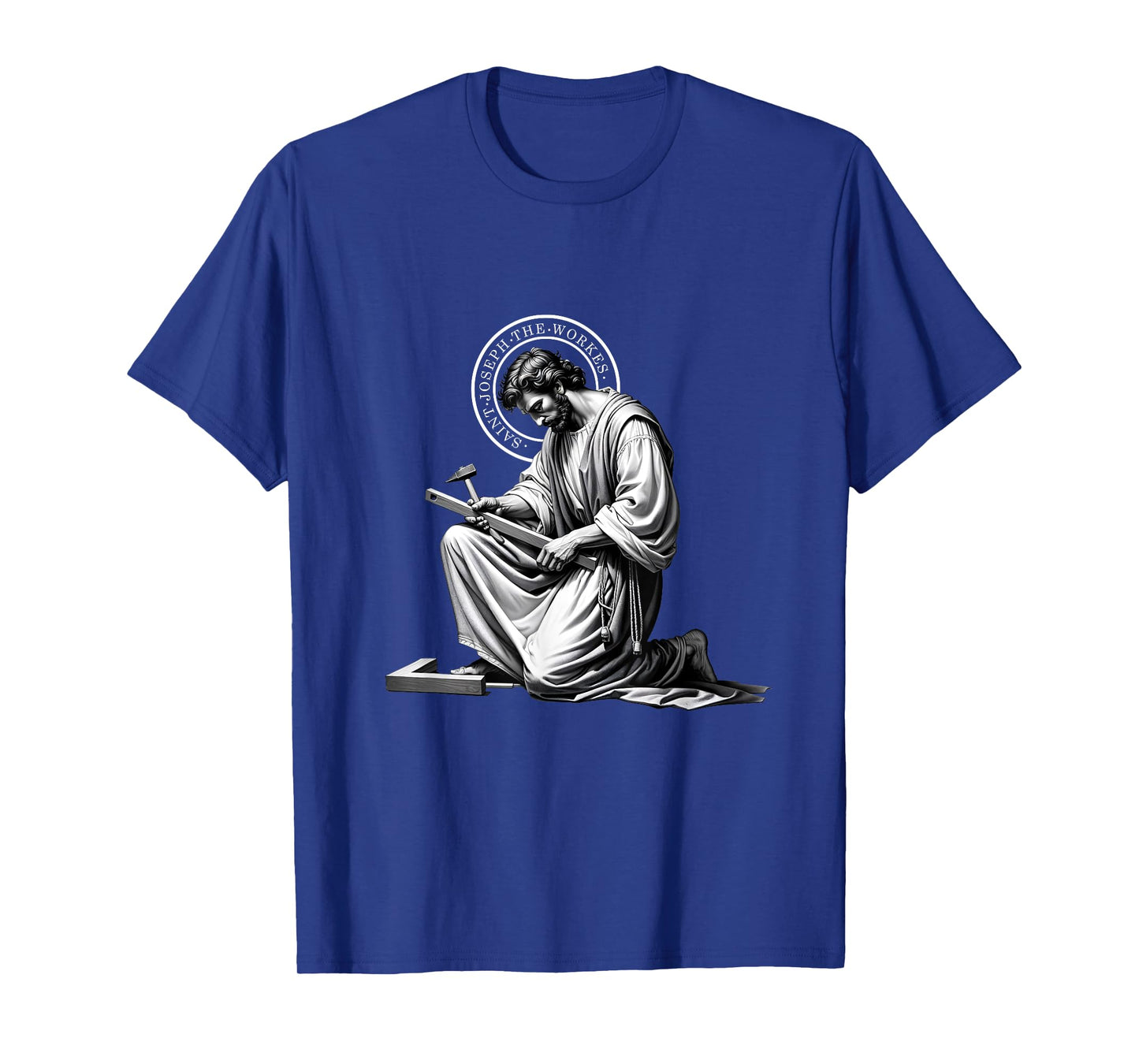 Saint Catholic Church St. Joseph The Worker Jesus Father T-Shirt