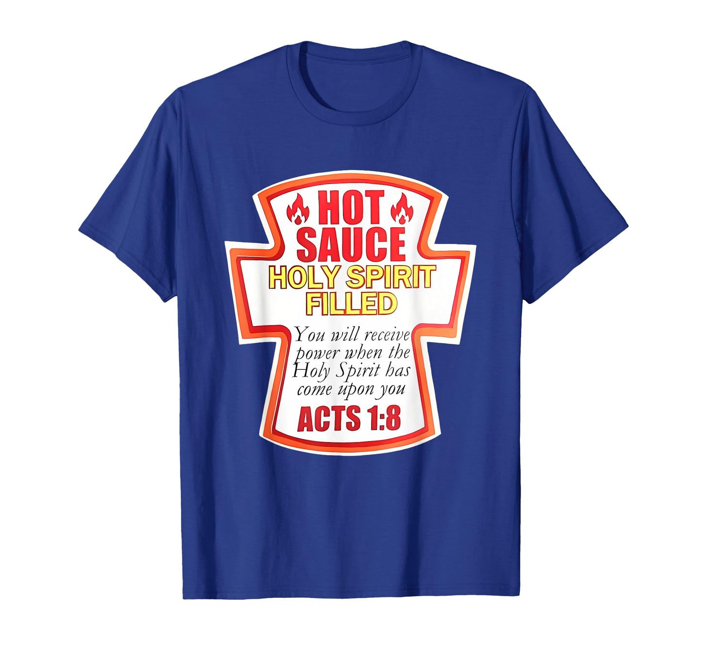 Hot Sauce Holy Spirit Group Condiment Christian Family T-Shirt