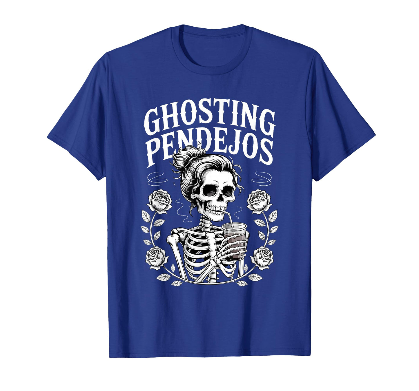Ghosting Pendejos Halloween Funny Spooky Quote T-Shirt
