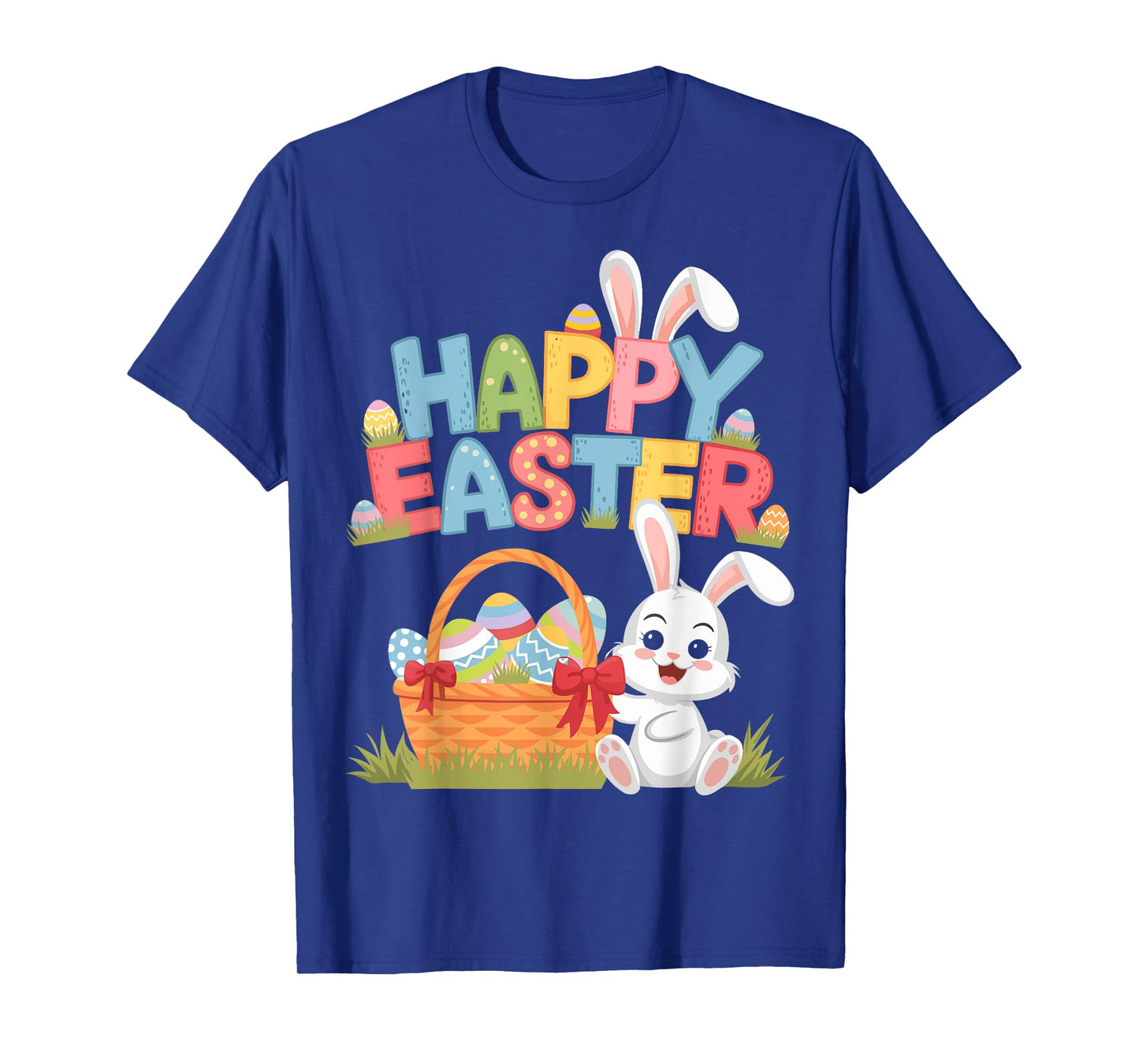 Happy easter with bunny for egg hunting T-Shirt
