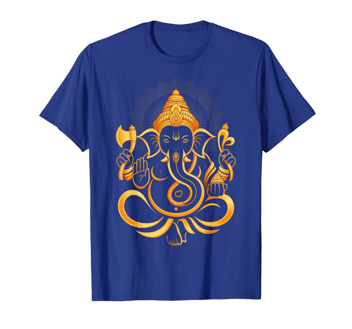 Hindu Ganesha Puja Elephant God India Meditation Yoga Murti T-Shirt