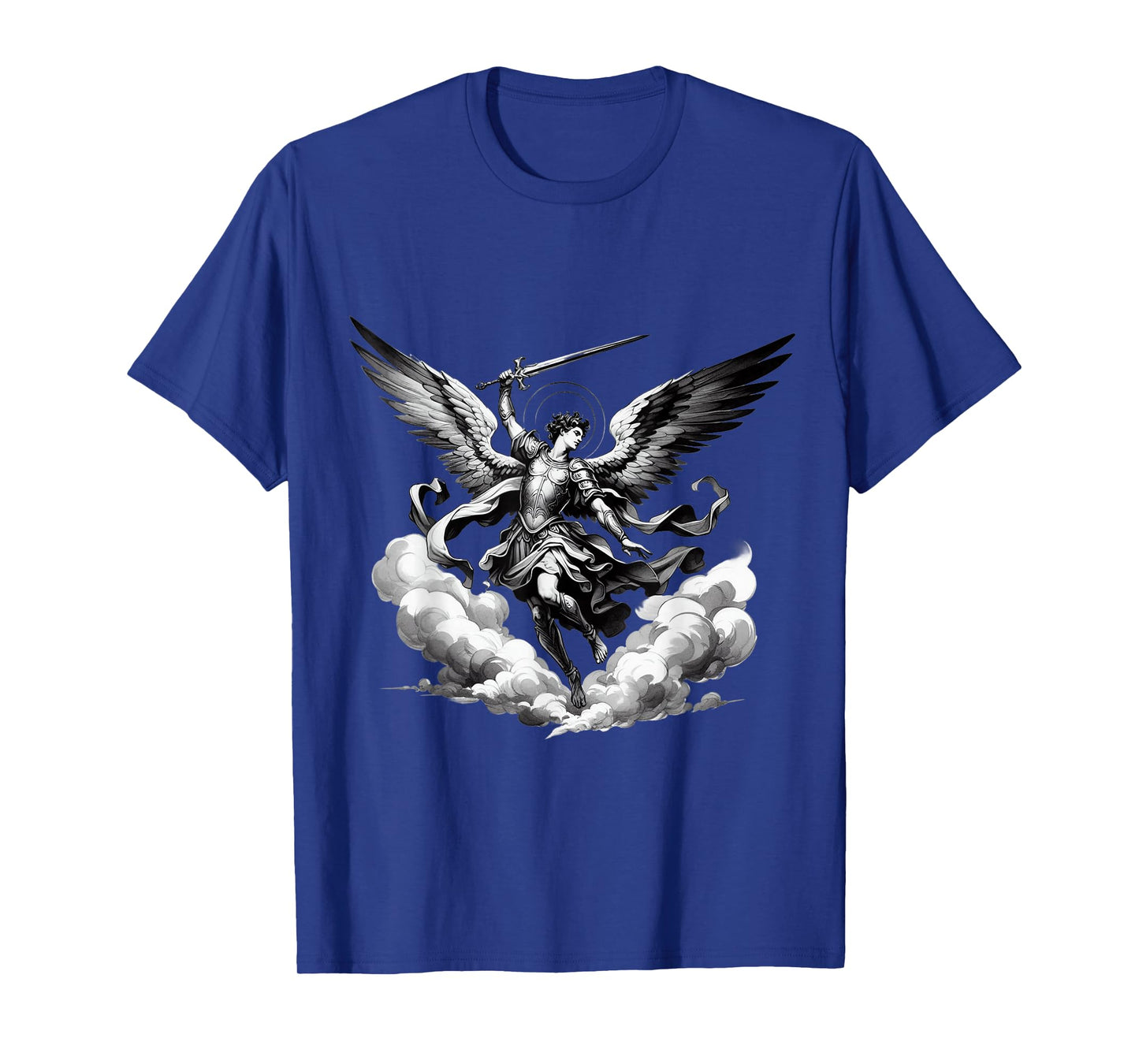 Saint Michael Archangel Catholic Angel Defend Us Christian T-Shirt