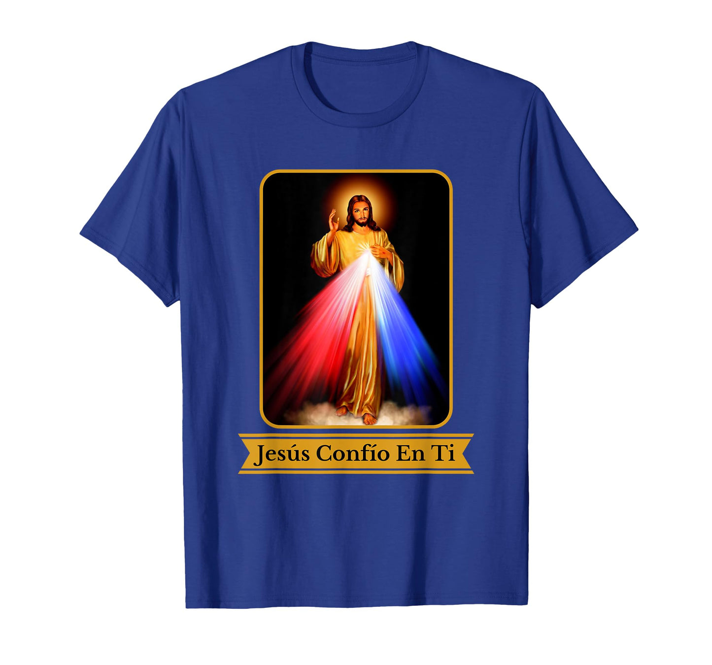 Jesús Confío En Ti Divine Mercy Spanish Language Catholic T-Shirt