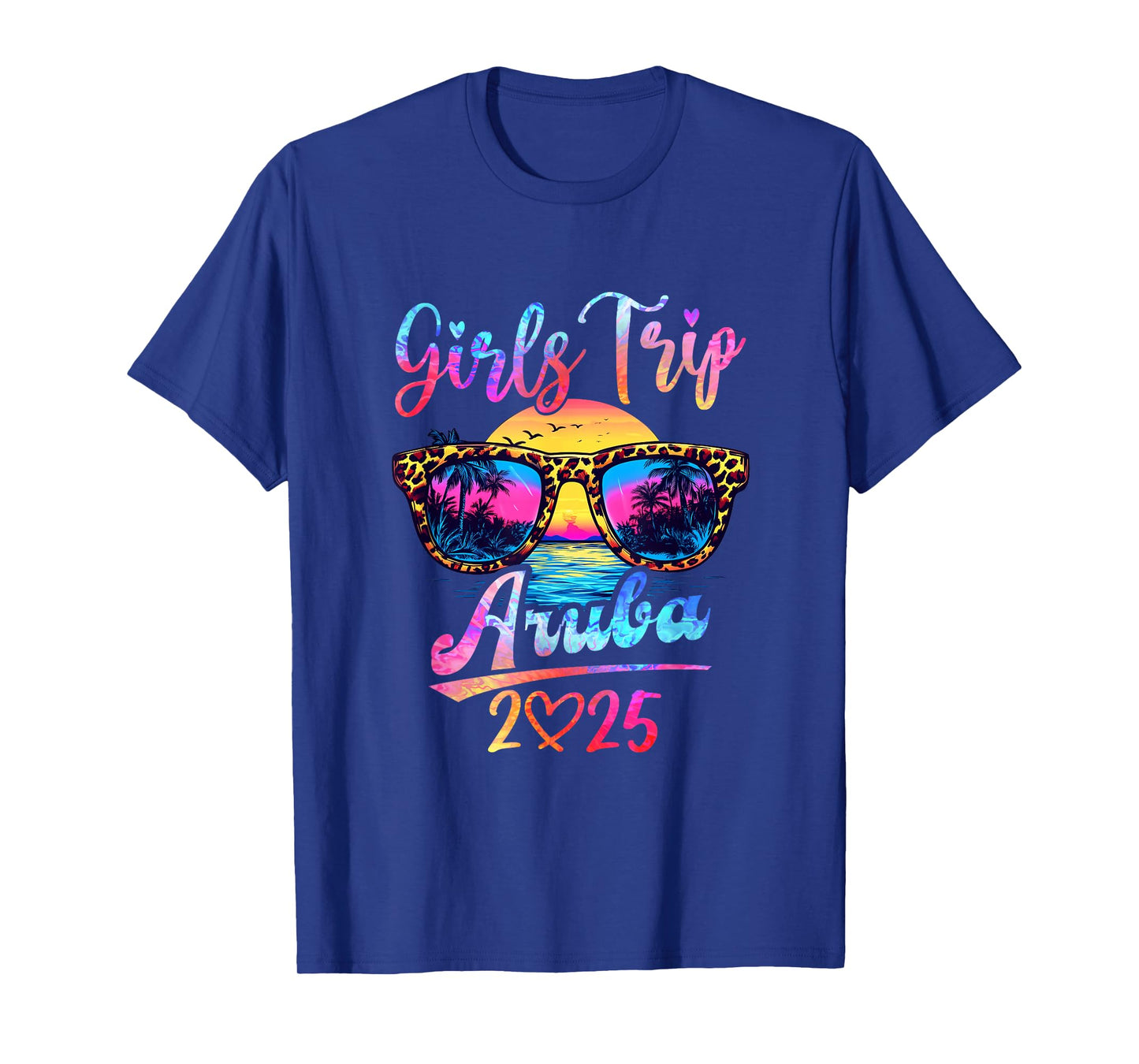 Girls Trip Aruba 2025 Matching Summer Vacation Women T-Shirt