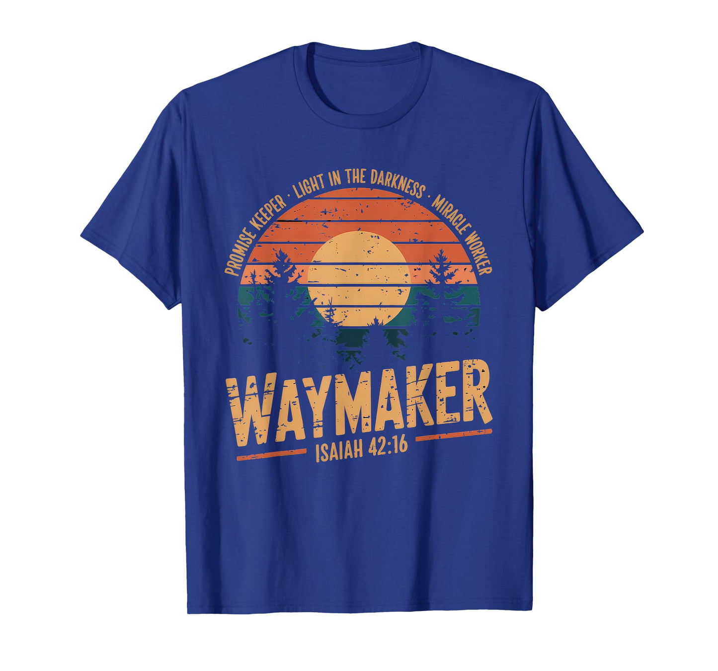 Waymaker Tshirt Promise Keeper Miracle Worker God Christian T-Shirt