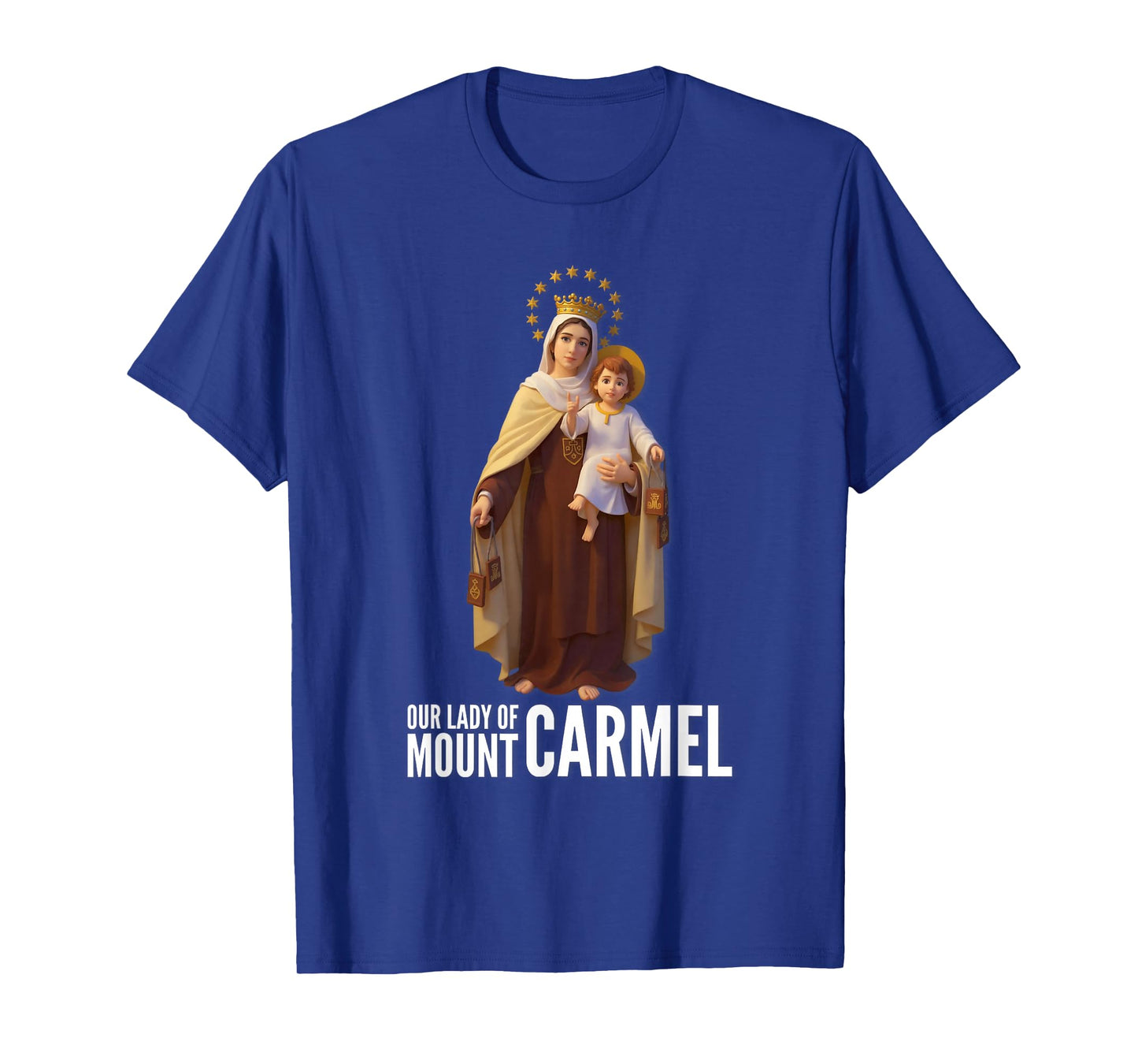 Our Lady of Mount Carmel Marian Catholic T-Shirt