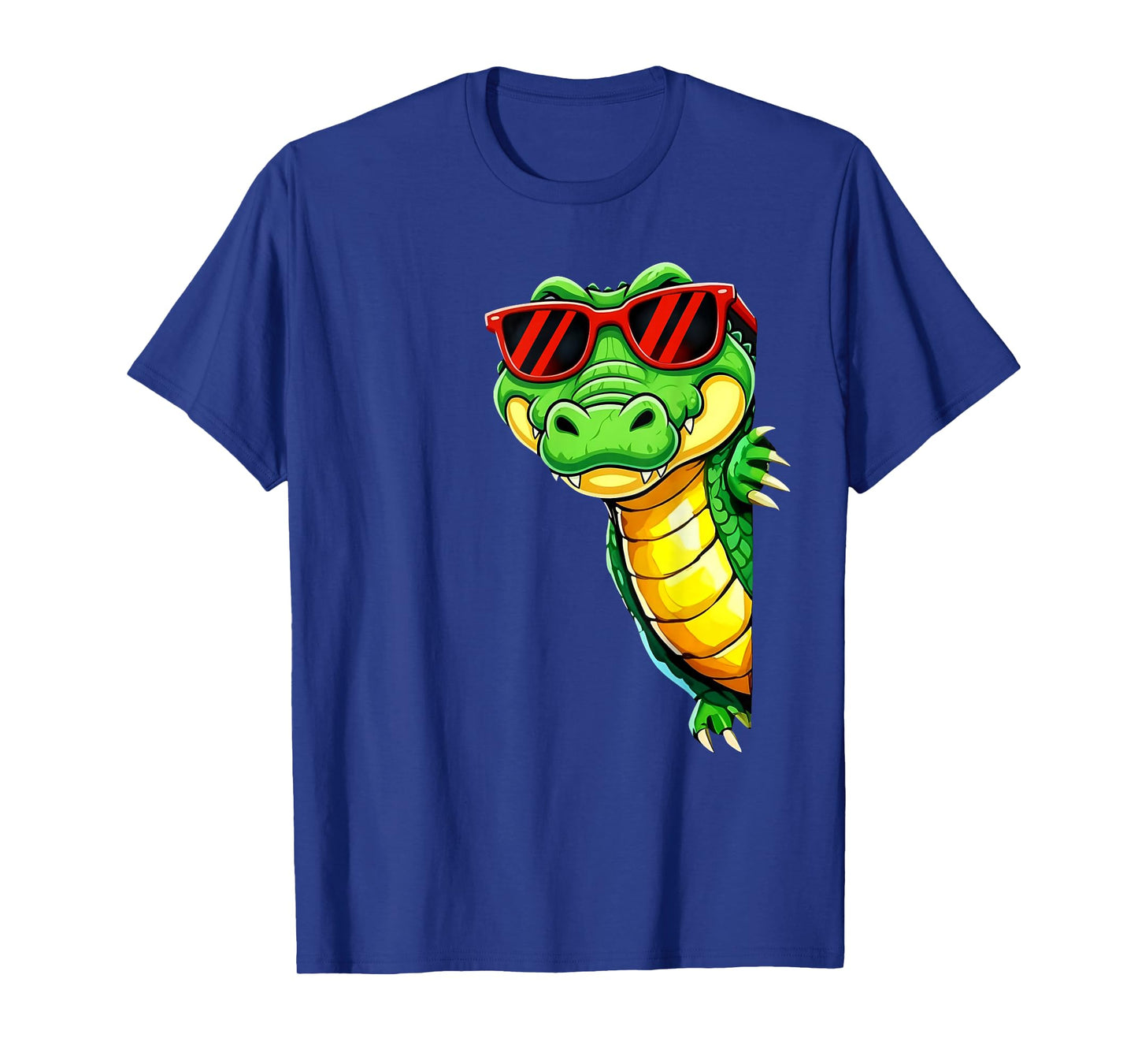 Funny Gator with Sunglasses Lovers for Men Women Girls Kids T-Shirt