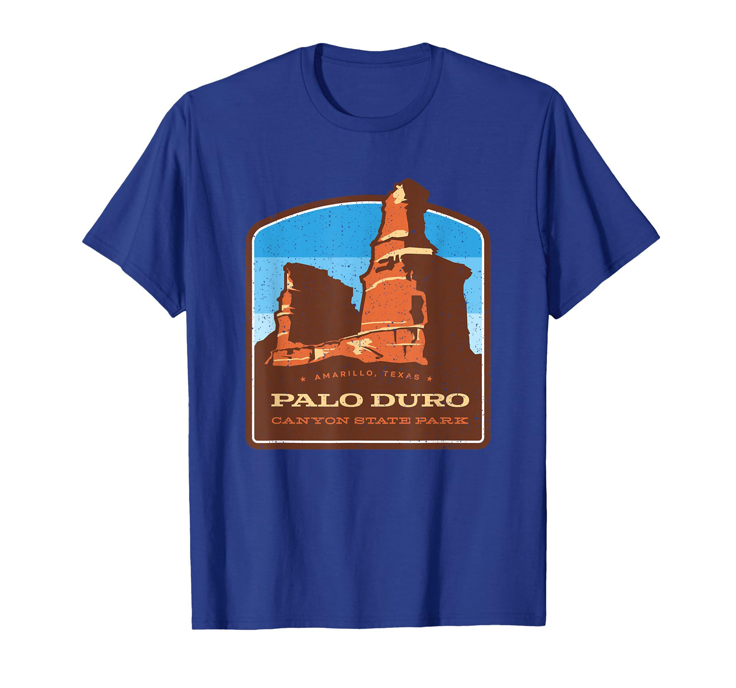 Vintage Palo Duro Canyon State Park Texas Travel Souvenir T-Shirt